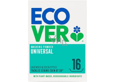 ECOVER Waschmittel Universelles ökologisches Waschmittel zum Waschen von bunter, weißer und schwarzer Wäsche 16 Dosen 1,2 kg