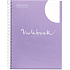 Miquelrius Emotions Notizblock gepunktet A4 Lavendel 80 Blatt 90 g