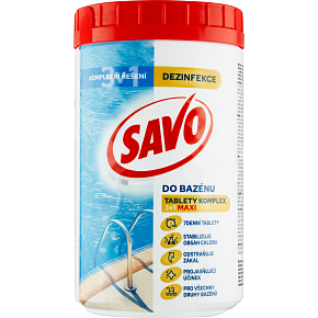 Savo Pool Maxi Komplex 3in1 Chlortabletten Wasserdesinfektion, 1,2 kg