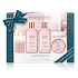 Baylis & Harding Jojoba-, Vanille- und Mandelöl Badeschaum 300 ml + Duschcreme 300 ml + Hand- und Körperlotion 50 ml + Duftkerze 60 g, Kosmetikset für Frauen