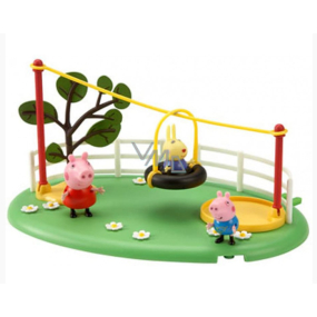 Alltoys Peppa Pig Playground Pals Spielplatzset mit 3 Figuren, empfohlen ab 3 Jahren