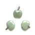 Chalcedon Apfel der Erkenntnis Anhänger Naturstein 1,5 cm, Stein der Liebe und Freude
