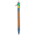 Colorino Mandalorian - Baby Yoda blau mit orangem Schriftzug, blaue Mine 0,5 mm