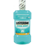 Listerine Cool Mint Antibakterielle Mundspülung für frischen Atem und Plaque-Reduktion 600 ml
