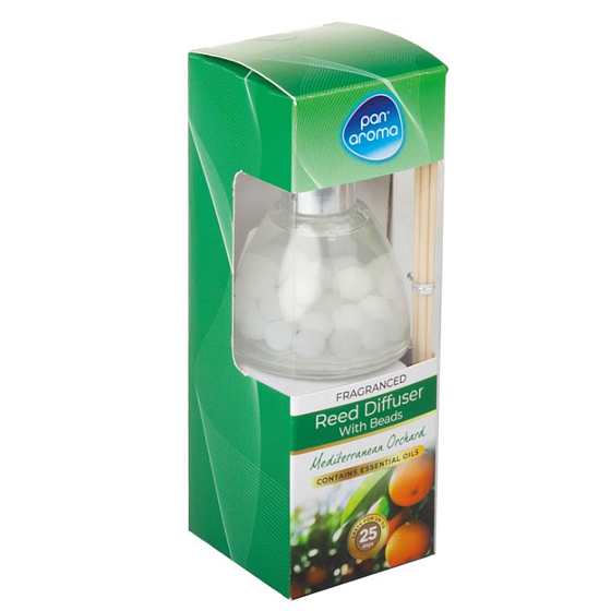 Pan Aroma Mediterranean Orchar - Mediterrane Früchte Diffusor mit Kugeln 50 ml