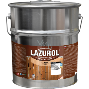 Lazurol Classic S1023 tenkovrstvá lazura na dřevo s obsahem olejů, 0022 palisandr, 16 l Lazurol Classic S1023 tenkovrstvá lazura na dřevo s obsahem olejů, 0022 palisandr, 16 l