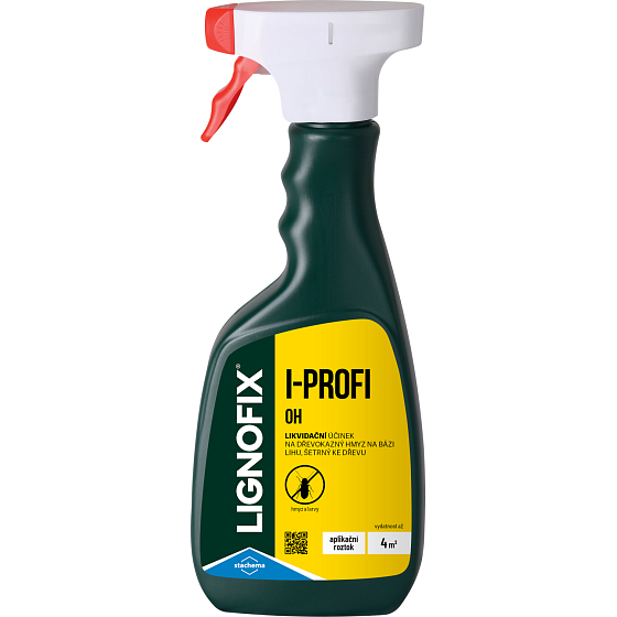 Lignofix I-profi OH Bekämpfung und Prävention von Holz schädigendem Insekt für wertvolles und historisches Holz, 400 g