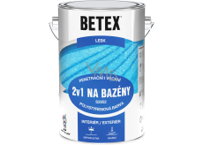 Betex s2852 2v1 základní i vrchní barva na bazény 0440 tmavě modrá, 4 kg