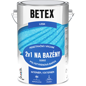 Betex s2852 2v1 Grund- und Deckfarbe für Schwimmbecken 0440 dunkelblau, 4 kg
