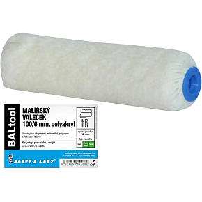 BARVY A LAKY HOSTIVAŘ Malerrolle für Halter 6 mm, 100 mm BARVY A LAKY HOSTIVAŘ Malerrolle für Halter 6 mm, 100 mm