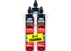 Ceys chemická kotva polyester, 300 ml, 2 + 1