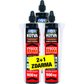 Ceys chemische Anker Polyester, 300 ml, 2 + 1