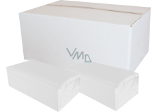 Papírové ručníky ZZ do zásobovače, 2vrstvé, extra bílé, 3000 ks