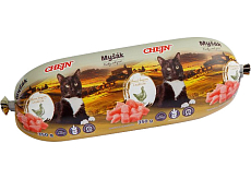 Chejn Myšák mit Hühnerfleisch Konserve für Katzen, 350 g