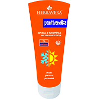Herbavera Panthenolka Gel nach dem Sonnenbaden mit Hanf und Beta-Carotin, 200 ml