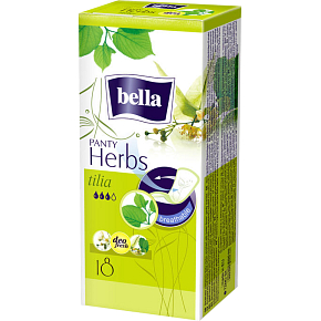 Bella Herbs Slip Tilia Deo Fresh Slipeinlagen für Intimbereich, 18 Stück 4390