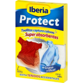 Iberia Protect-Tücher erfassen Farben, die beim Waschen nicht auf andere Kleidungsstücke mit 15 Teilen übertragen werden