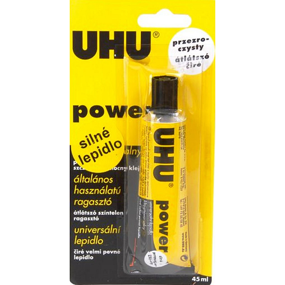 Uhu Power Clear Universalkleber sehr stark 45 ml