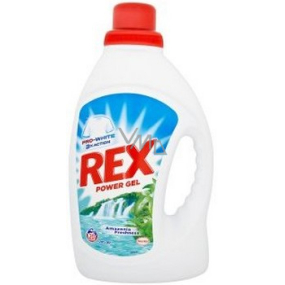 Rex 3x Action Amazonia Frische Pro-White Waschgel 20 Dosen 1,32 l