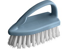 Spokar Kleiderbürste, kleine Bügelbürste, Kunststoffgehäuse, synthetische Fasern