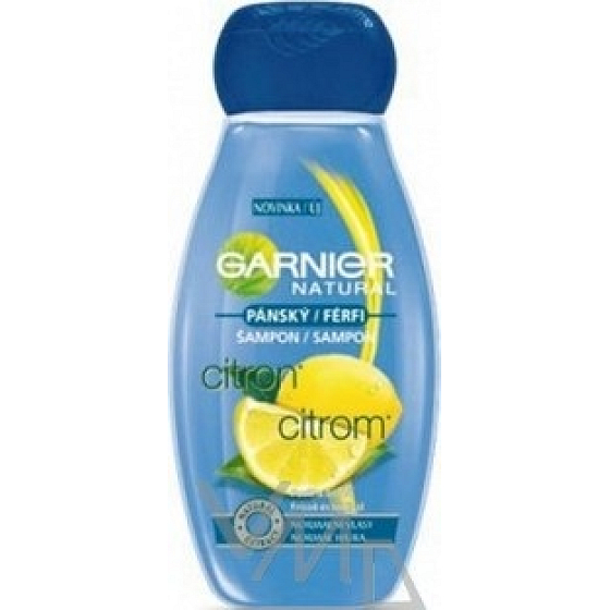 Garnier Natural Lemon Shampoo für normales Haar für Männer 250 ml
