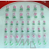Nail Art Nail Sticker 3DG006S 1 Blatt