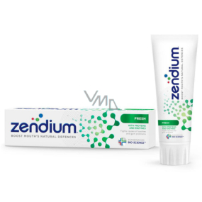 Zendium BioFresh Zahnpasta mit Fluor bringt bis zu 12 Stunden frischeren Atem, bekämpft Mundgeruch 75 ml
