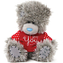 Me to You Teddybär in einem T-Shirt mit der Aufschrift I Love You 12,5 cm