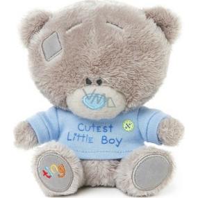 Ich zu dir Tiny Tatty Teddy Teddybär in einem blauen T-Shirt 11,5 cm