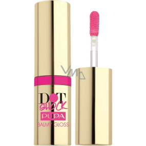 Pupa Dot Shock Balmy Gloss Lipgloss mit Balsamico-Effekt 002 Pink Beauty 6,5 ml