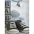 Nekupto Geschenk Papiertüte 32,5 x 26 x 13 cm Blauer Teddybär 1 Stück 1095 40 KFL
