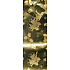 Nekupto Geschenk Papiertüte für eine Flasche 33 x 10 x 9 cm Goldene Glocken GLH