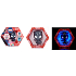 Degen Merch Marvel Wow! POD Black Panther Sammelfigur mit Infrarotsensor und LED-Beleuchtung 15 cm, empfohlen ab 3 Jahren