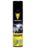 Coyote Cockpit Lemon antistatisch, reinigt und behandelt Plastik, Leder, Gummi, Holz, Kunstleder im Innenraum des Fahrzeugs 400 ml Spray