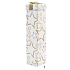 Engelschachtel auf Flasche faltbar Weissgoldsterne 34 x 8 x 8 cm