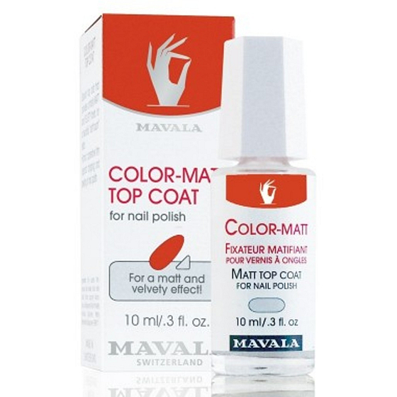 Mavala Color-Matt Top Coat mattierender Überlack 10 ml