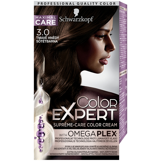 Schwarzkopf Color Expert Haarfarbe 3.0 Dunkelbraun