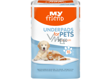 Bella My Friend saugfähige Unterlagen für Tiere, 90 x 60 cm, 10 Stück