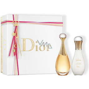 Christian Dior Jadore parfümiertes Wasser für Frauen 50 ml + Körperlotion 75 ml, Geschenkset