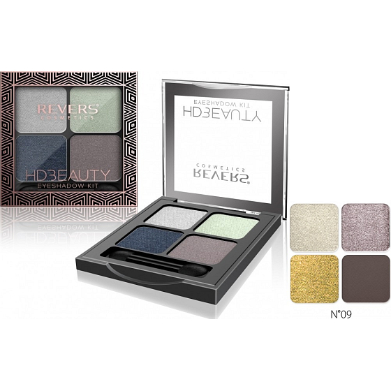 Revers HD Beauty Lidschatten Kit Lidschatten-Palette 09 4 g