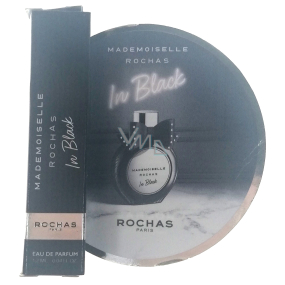 Rochas Mademoiselle Rochas In schwarz parfümiertem Wasser für Frauen 1,2 ml, Fläschchen