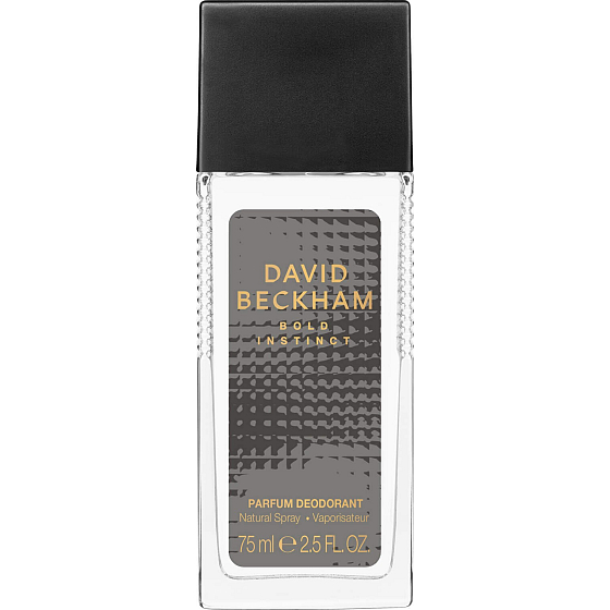 David Beckham Bold Instinct parfümiertes Deodorantglas für Männer 75 ml