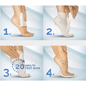 Scholl PediMask Expert Care Aloe Vera 20 Minuten pflegende Fußmaske mit Aloe Vera, 1 Paar Socken zum Hineinschlüpfen