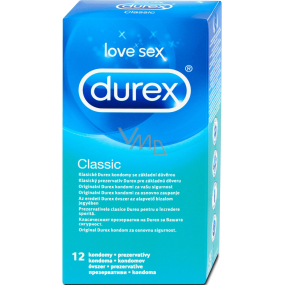 Durex Classic Classic Kondom Nennweite: 56 mm 12 Stück