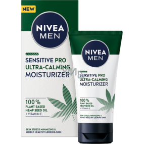 Nivea Men Sensitive Pro Hautcreme mit Hanf für Männer 75 ml