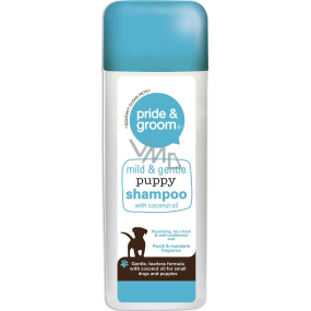 Pride & Groom Mildes & sanftes Welpen-Shampoo mit Kokosnussöl 300 ml