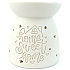 Albi Aromalampa weiß Sweet home 11 cm