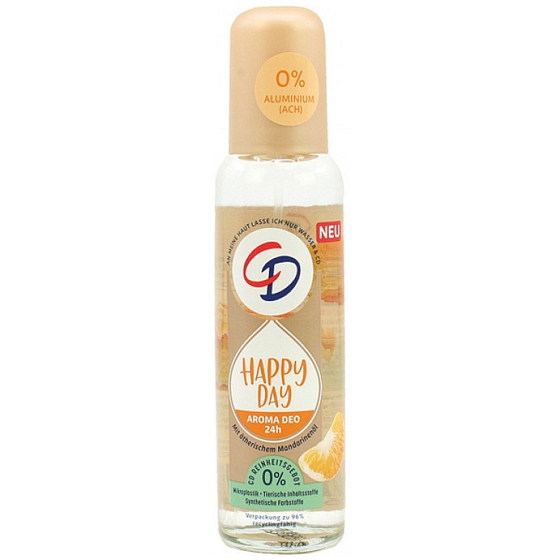 CD Happy day - Glücklicher Tag Körperdeodorant Spray Glas 75 ml