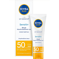 Nivea Sun Sensitive OF50 Gesichtscreme 50 ml