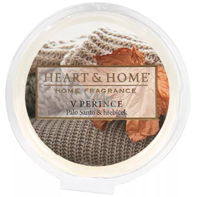 Heart & Home In der Bettdecke Palo Santo und Nelke Soja natürlich duftende Wachs 26 g